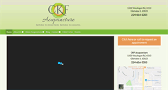 Desktop Screenshot of ckfacupuncture.com