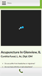 Mobile Screenshot of ckfacupuncture.com